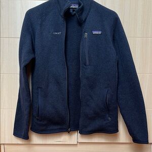 Patagonia Navy Full-Zip Fleece Jacket